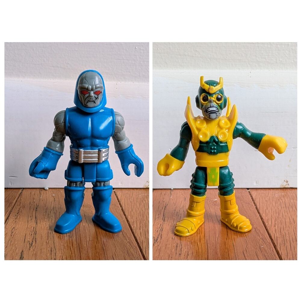 Imaginext DC Super Friends DARKSEID & MINION figures Justice League Villains 3”
